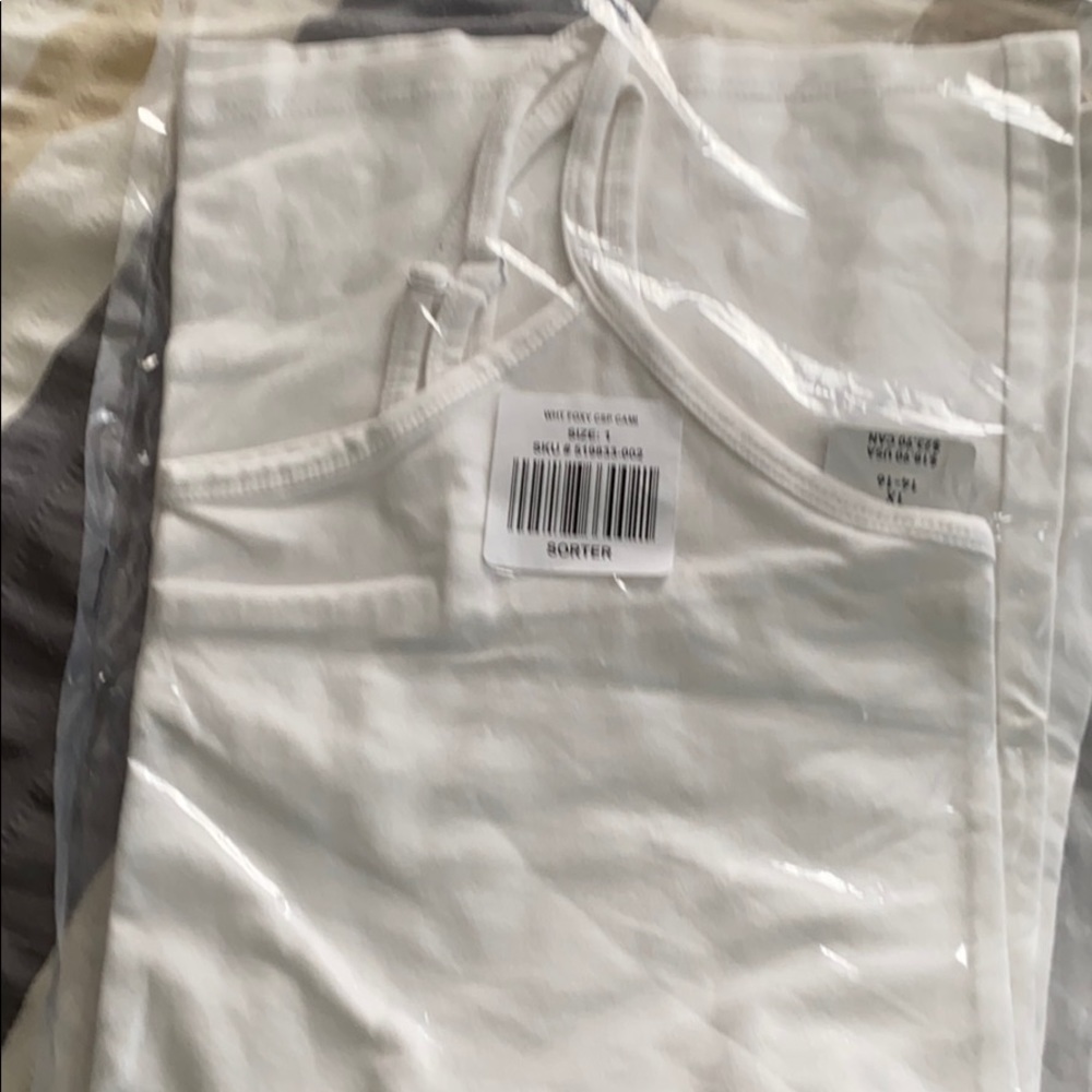 Torrid white foxy cami
